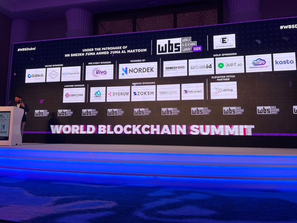 Nordek, Powered by NRK – Joins World Blockchain Summit – Dubai